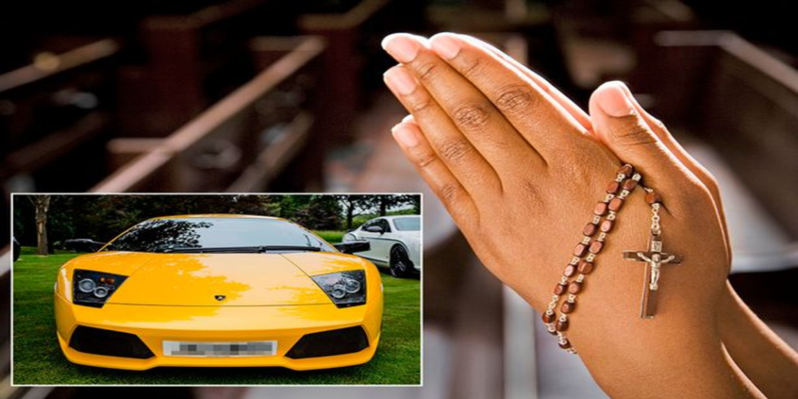 A man attempts to fast for 40 days "so that God will give him a Lamborghini."