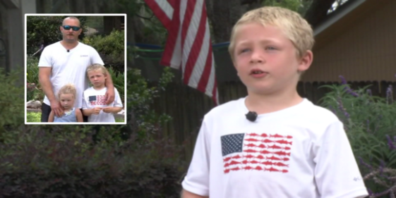 Boy saves father and sister after swimming for an hour for help