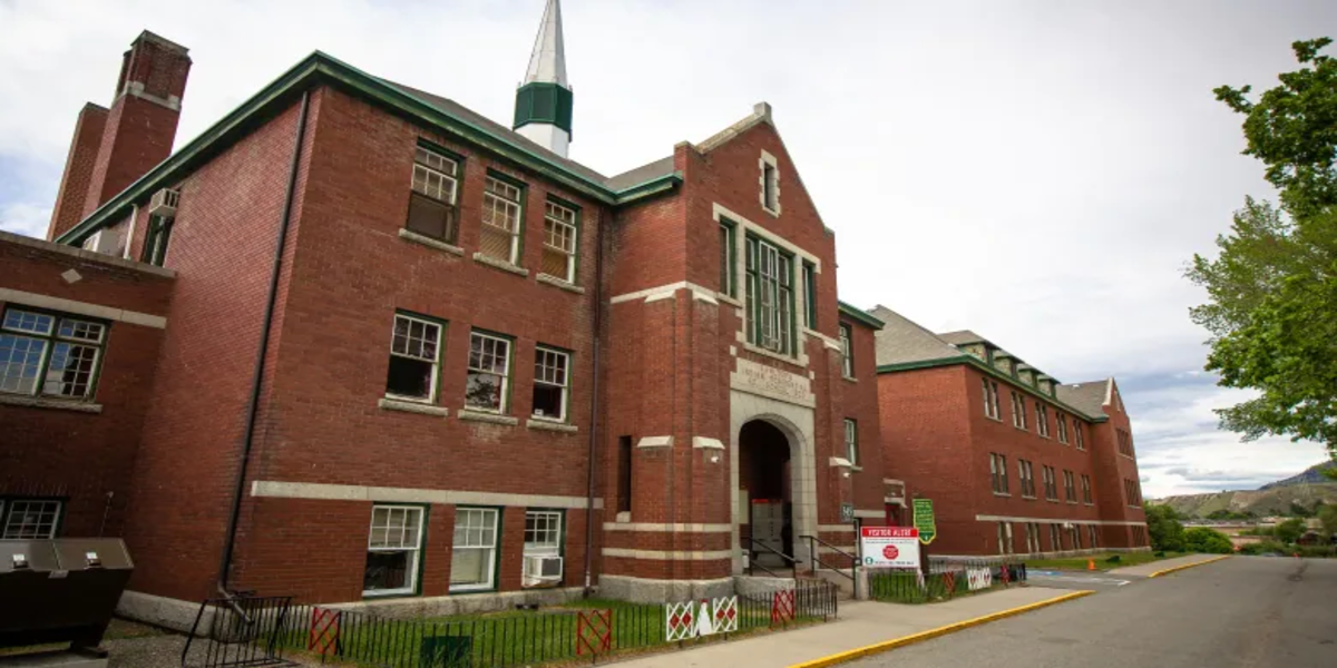 Remains of 215 children found buried at former school