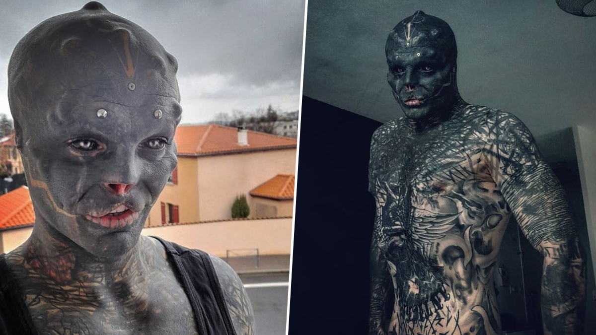 The story of the man who transformed his body to look like an alien