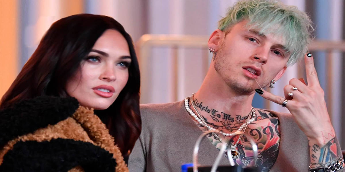 Machine Gun Kelly and Megan Fox were pulled over on a motorcycle by an officer