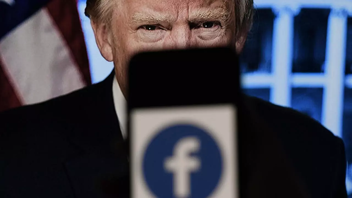 Facebook has taken the decision to suspend Trump for 2 years