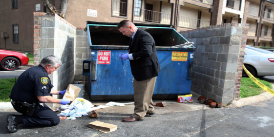 Newborn baby found abandoned in bathroom dumpster at park