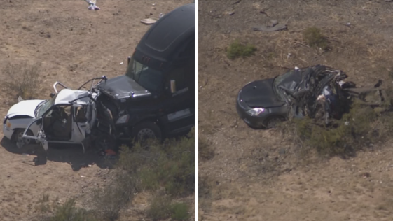 A mother and her 5 children were killed in Arizona when an 18-wheeler rear-ended their vehicle