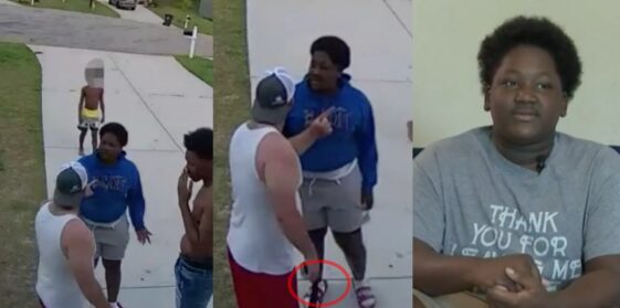 Man with belt attacks 15-year-old black boy because he was bothered by teen's language