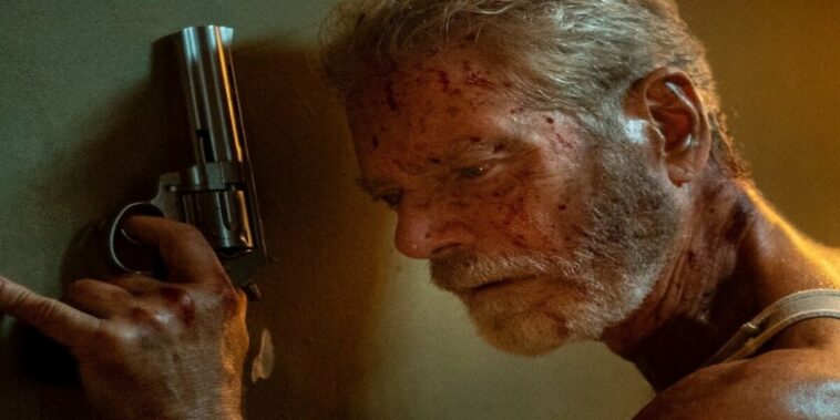 Don't Breathe 2; the fearsome blind man prepares to annihilate a new group of invaders