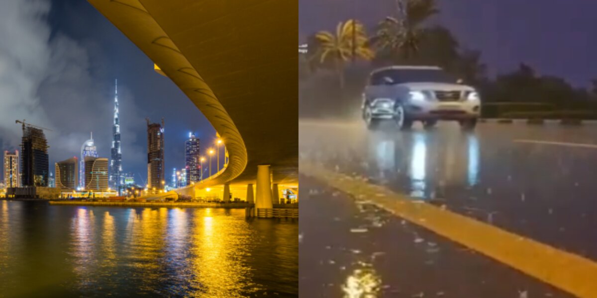 Dubai creates fake rain to combat scorching 50°C heat | Newz