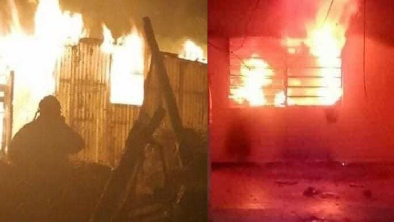 Woman, fed up with the mess, set fire to her house with her husband inside