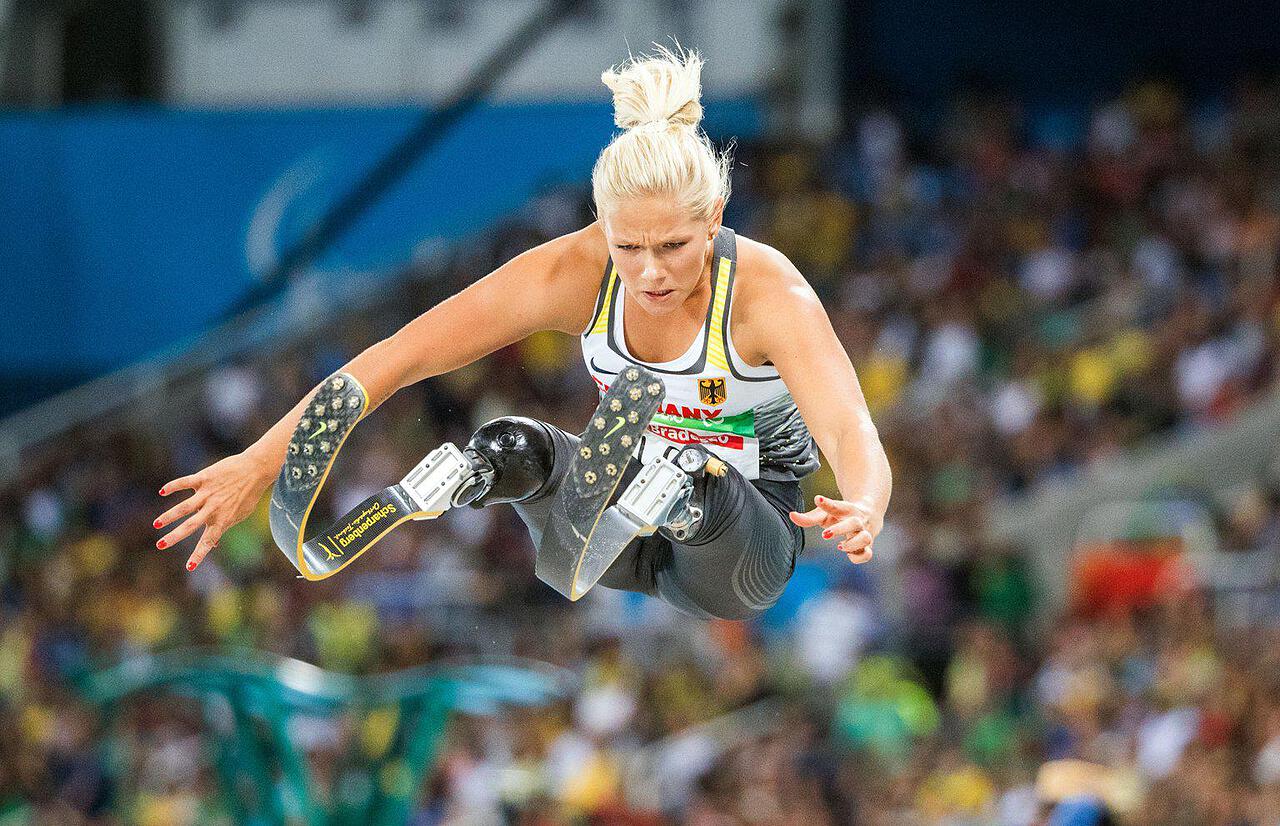 Australian Paralympian Vanessa Low breaks three world records in just