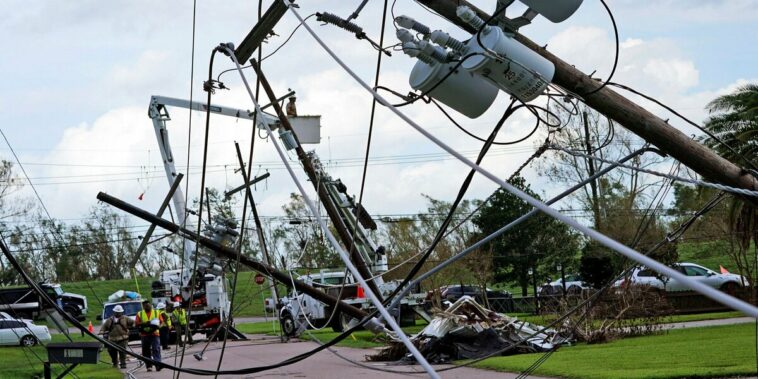 Louisiana power outages could last for weeks