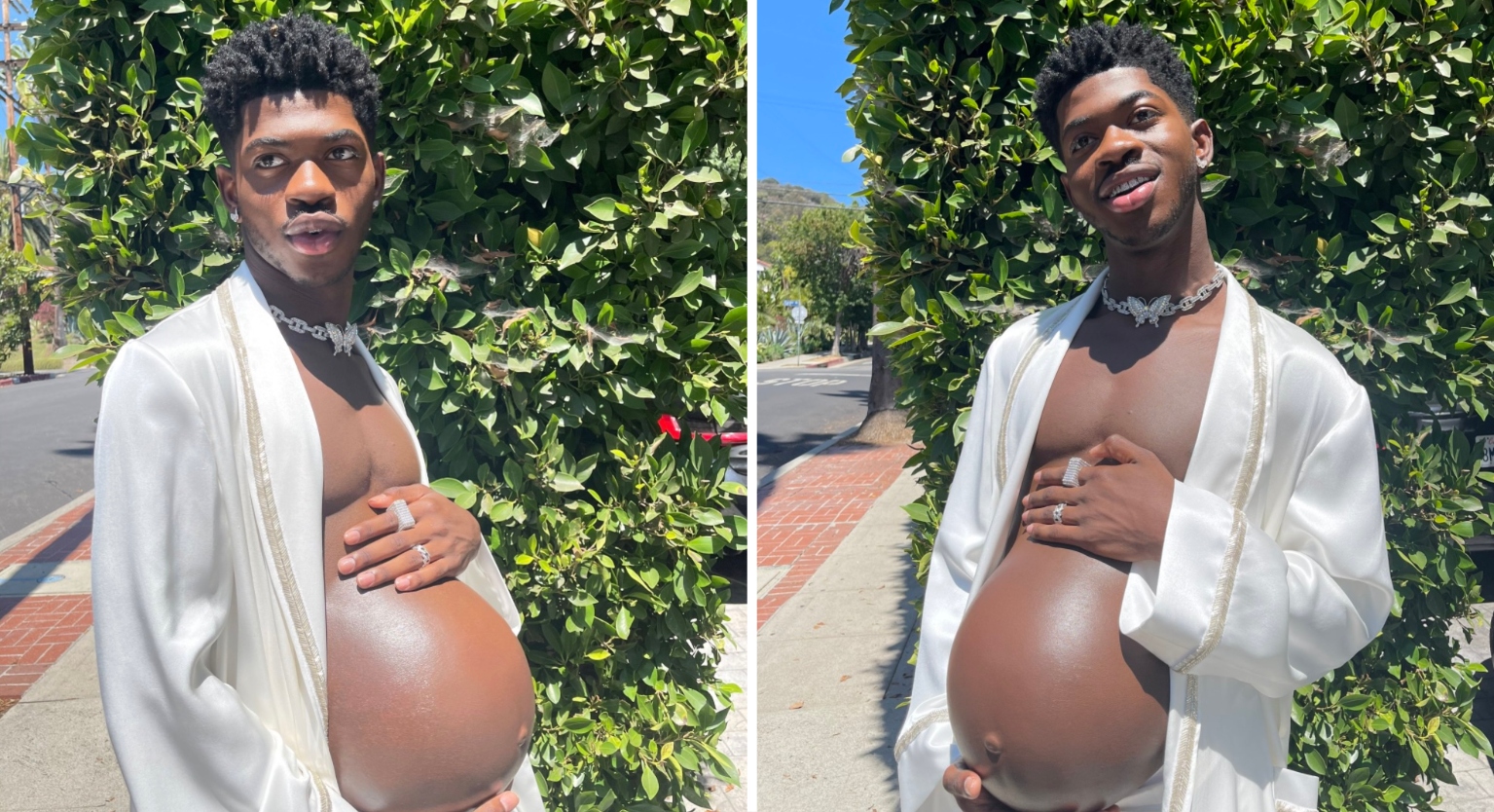 Lil Nas X's fake pregnancy sparks debate in trans community