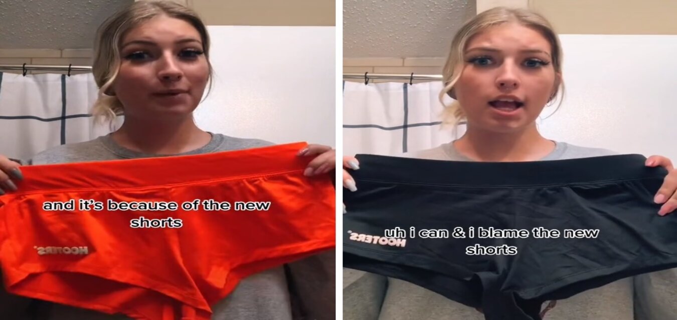 Hooters Employees Denounce On Social Networks Their New Tiny Uniforms Newz 6202