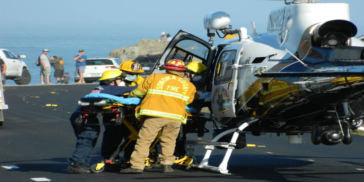 A man is airlifted for serious injuries after a shark attack off the coast of Sonoma