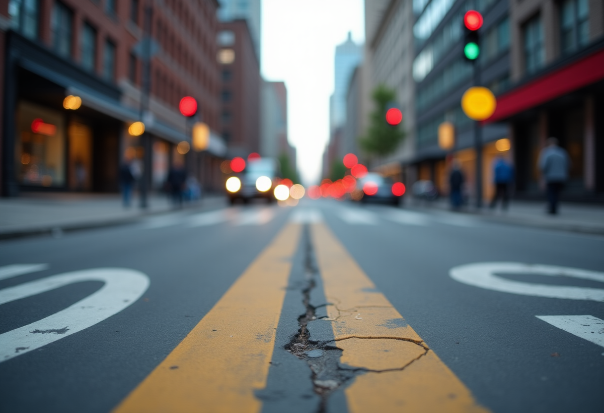 Visual representation of bike lane removal in Toronto