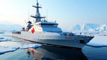 New Arctic patrol vessel showcasing advanced capabilities