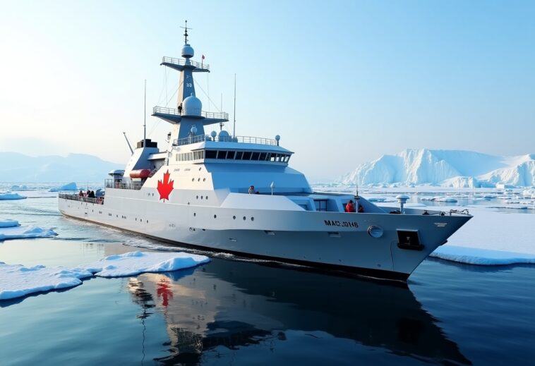 New Arctic patrol vessel showcasing advanced capabilities