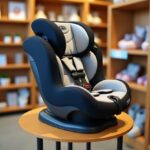 Stylish car seat designed for modern parents and safety