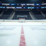 Easton Cowan celebrates scoring during Knights vs Rangers game