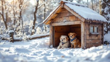 Cozy winter pet products for dogs and cats