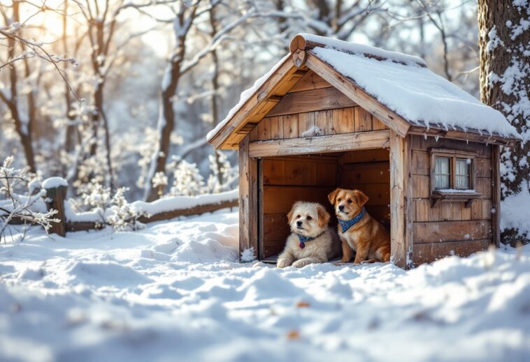 Cozy winter pet products for dogs and cats