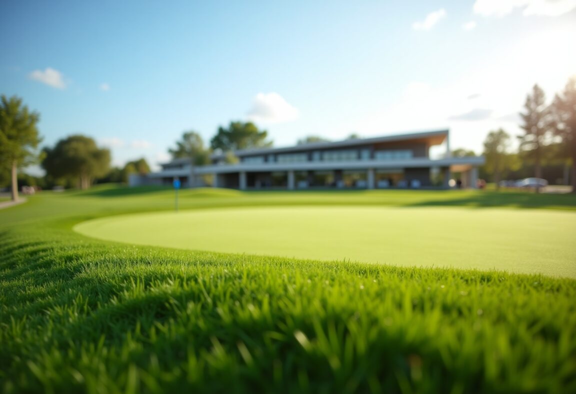 Giovani che giocano a golf, esplorando dinamiche sociali