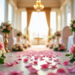 Father of the bride laughing at wedding mishap