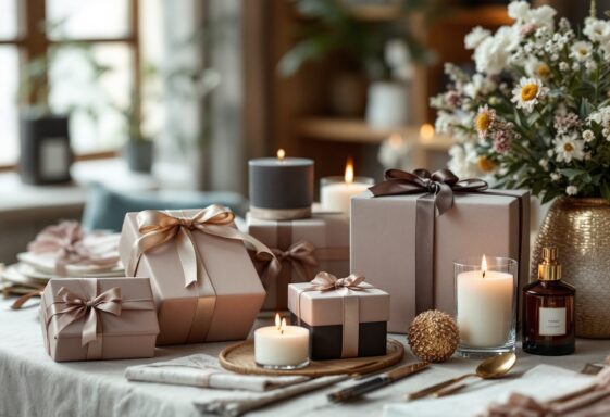 Elegant luxury gifts for holiday celebrations