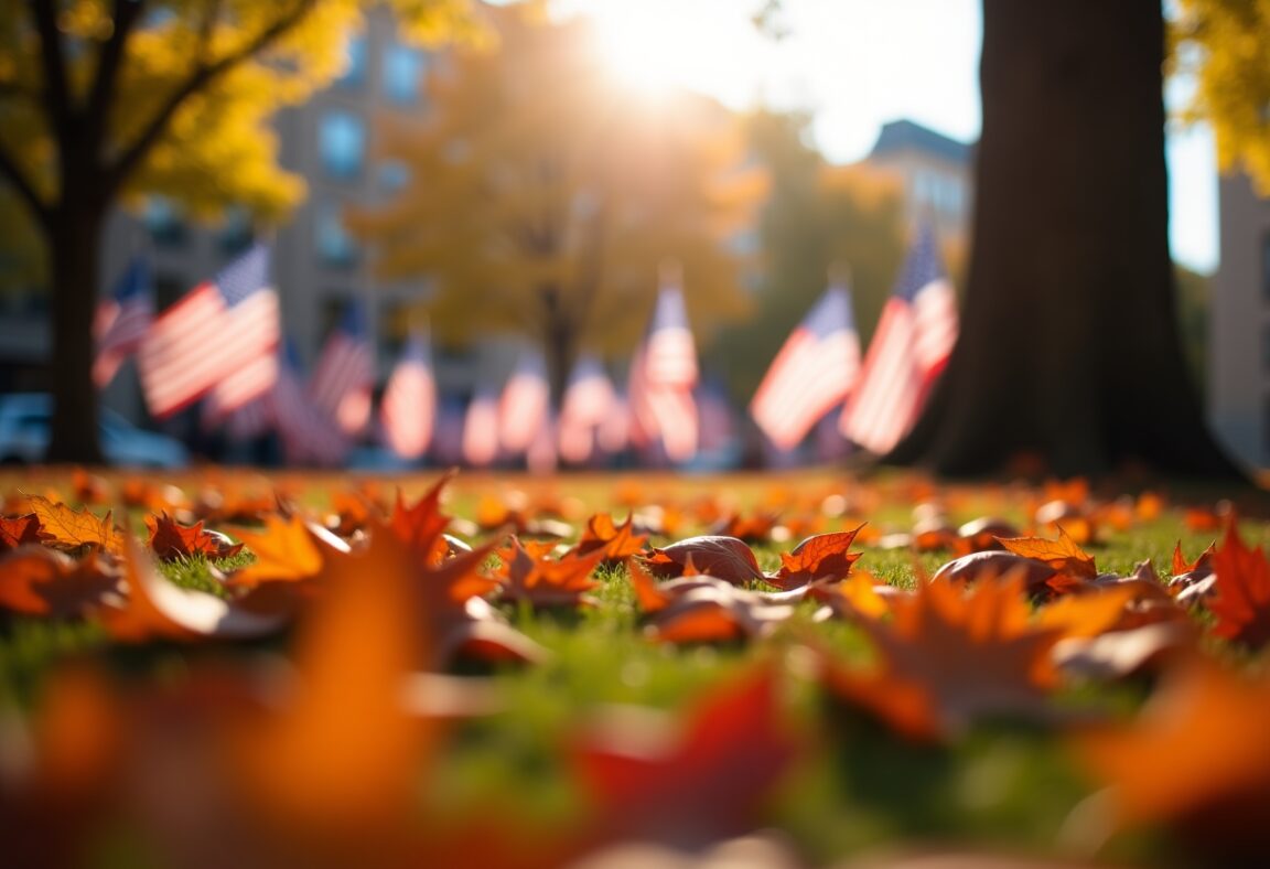 Veterans Day celebration highlighting connections with veterans