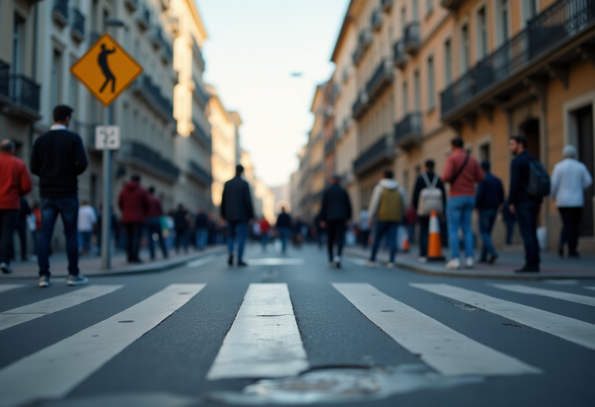 Montreal intersection highlighting safety issues after accident