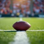 NFL players celebrating a touchdown during a game