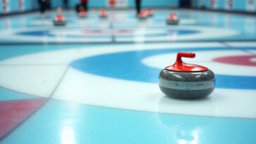 Rachel Homan celebrating victory at the curling final