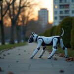 Robotic security guard monitoring a facility