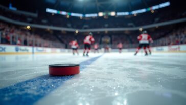 Toronto Maple Leafs celebrate shutout win on ice