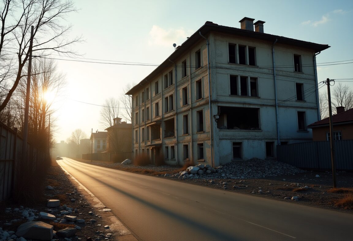 Devastating aftermath of missile strike in Sumy