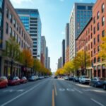 Urban expansion in Saskatchewan showcasing city development