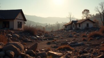 Devastating wildfires affecting Southern California community