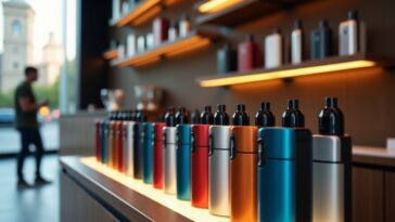 Young individuals accessing online vape products