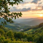 Scenic view of Bulgaria and Albania's landscapes