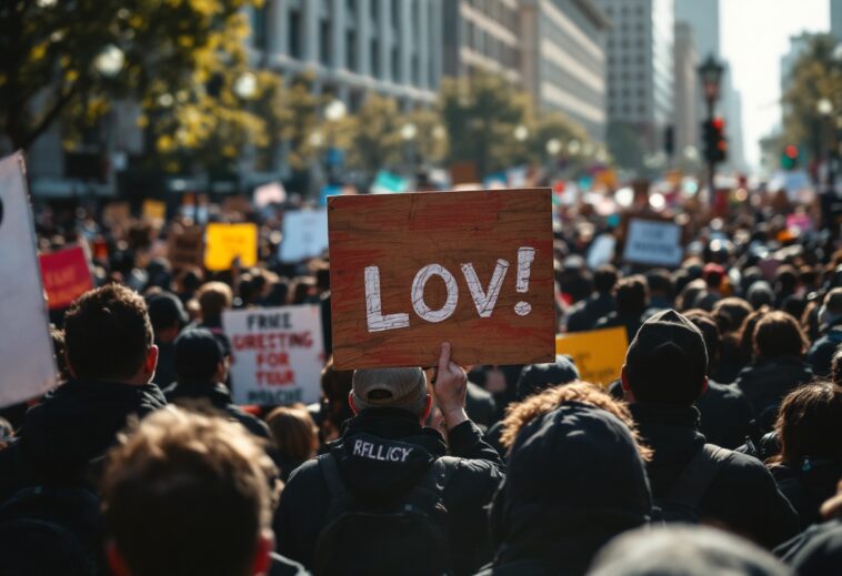 Proteste in Corea del Sud durante la legge marziale