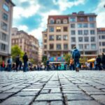 Young voters engaging in a political rally on populism