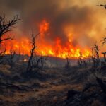 Arresti per incendi dolosi in California durante i roghi