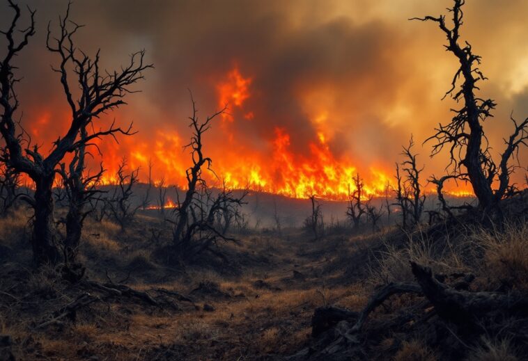 Arresti per incendi dolosi in California durante i roghi