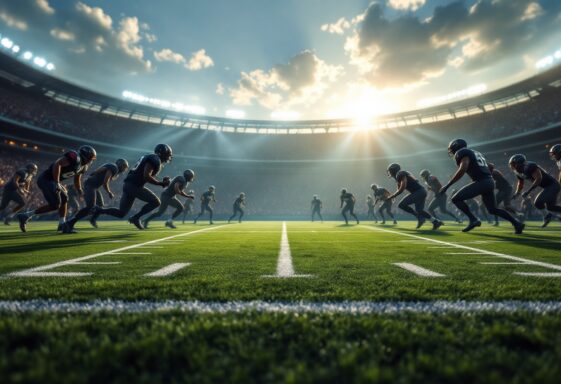 Bills and Chiefs players in action during AFC Championship