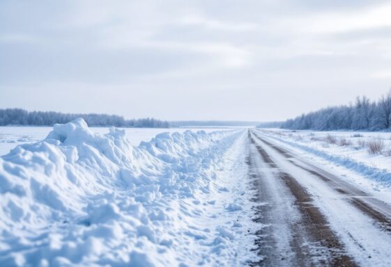 Severe blizzard conditions in Red River Valley and Winnipeg