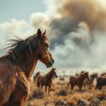 Community heroes rescuing horses during California wildfires