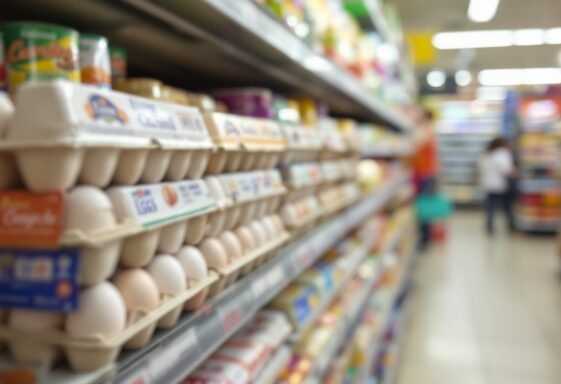 Eggs under recall due to salmonella contamination risks