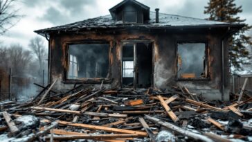 Fire-damaged home in Winnipeg under demolition order