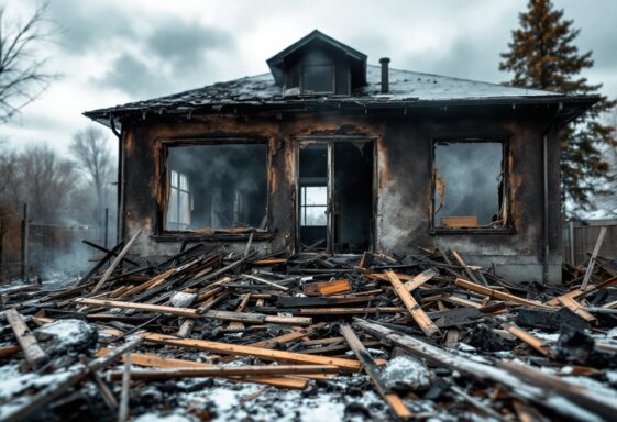 Fire-damaged home in Winnipeg under demolition order