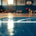 High school basketball players involved in a brawl