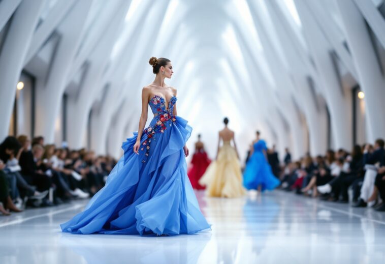 Celebrities showcasing fashion at Paris Haute Couture 2025